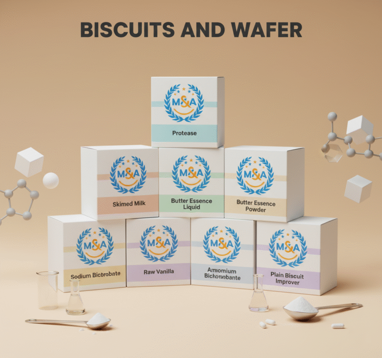 2 biscuits and wafer 1