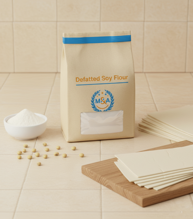 دقيق صويا منزوع