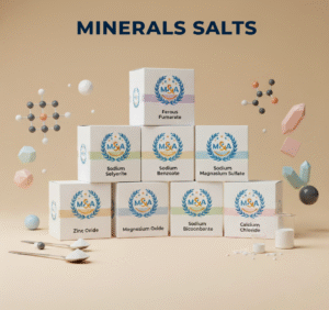 8 minerals salts