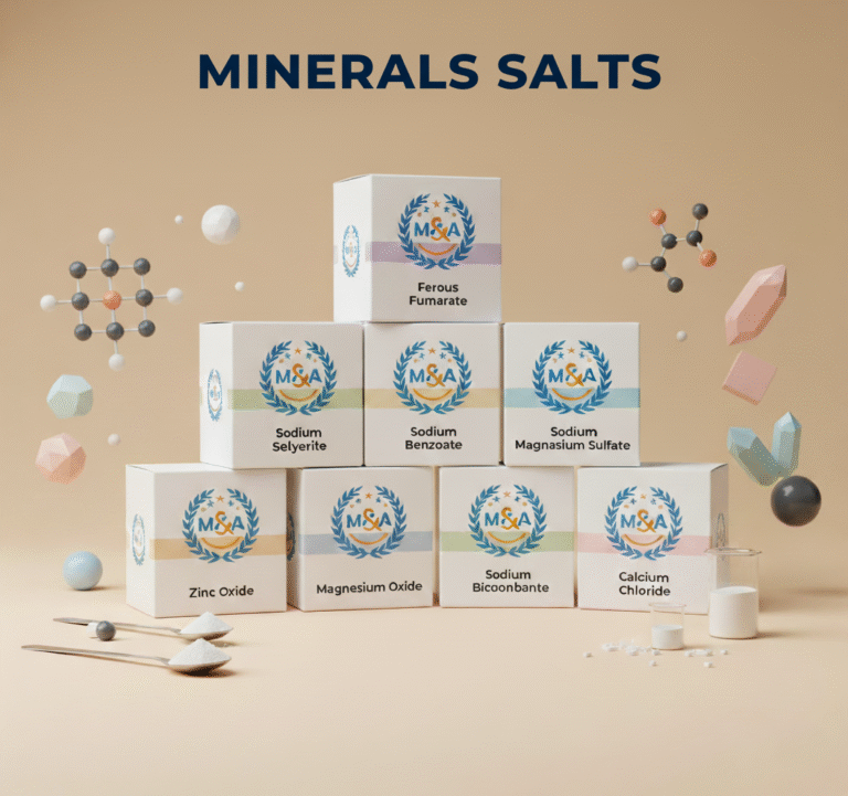 8 minerals salts