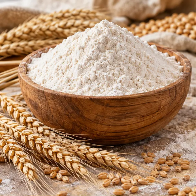 دقيق وتدعيم غذائي